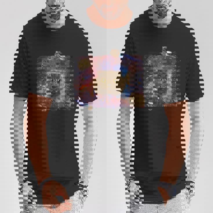 Scottish Fold Cat Comet シャツ Tシャツ 面白い贈り物