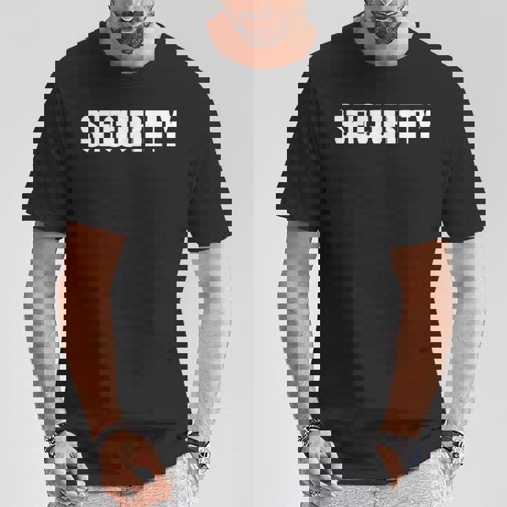 Security Officer セイフティースタッフ イベントユニフォーム フロント＆バック Tシャツ 面白い贈り物