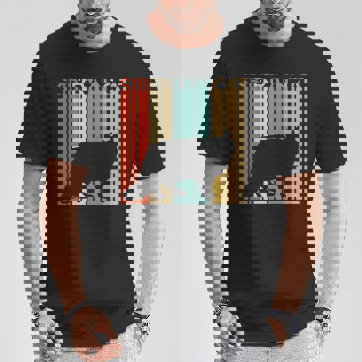 Siberian Cat サイベリアン Tシャツ 面白い贈り物