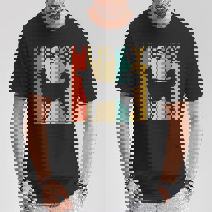 Siberian Husky シベリアン・ハスキー Tシャツ 面白い贈り物