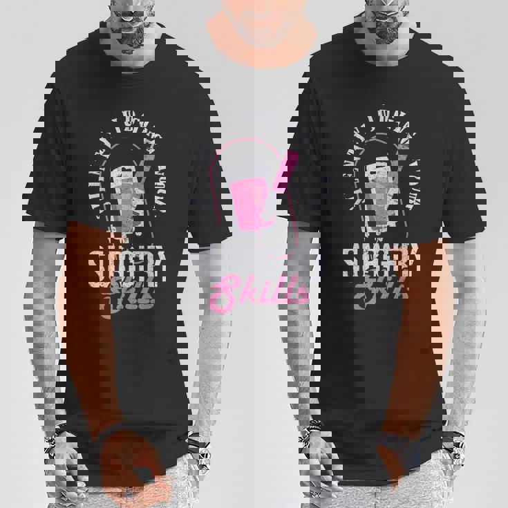 Silently Judging Yoururgerykills 麻酔科医 Tシャツ 面白い贈り物