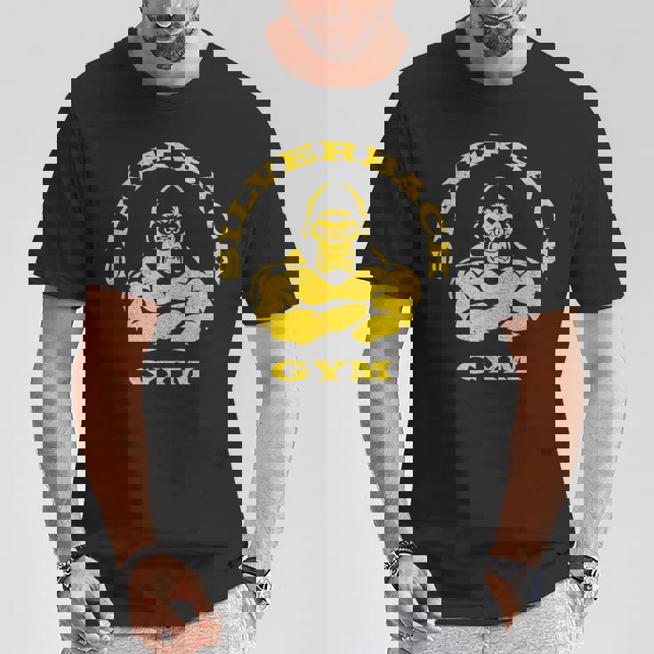 Silverback Gorilla Gym Apparel パワーリフティング、ストロングマン Tシャツ 面白い贈り物