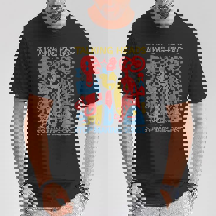 Stop Makingensee おしゃべりヘッド レトロ 面白いデザイン Tシャツ 面白い贈り物