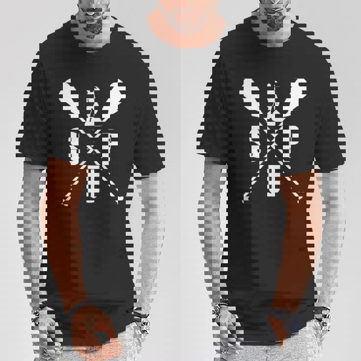 Sup スタンドアップパドルボードティー サーフボード サーフィン Tシャツ 面白い贈り物