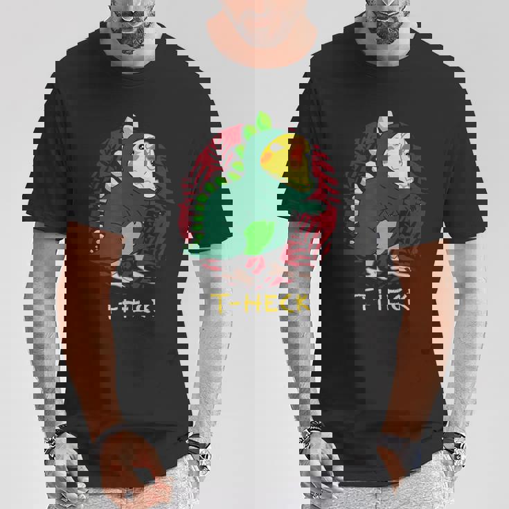 T Heck オカメインコ 面白い 恐竜 鳥 怒っているオウム 鳥 ミーム Tシャツ 面白い贈り物