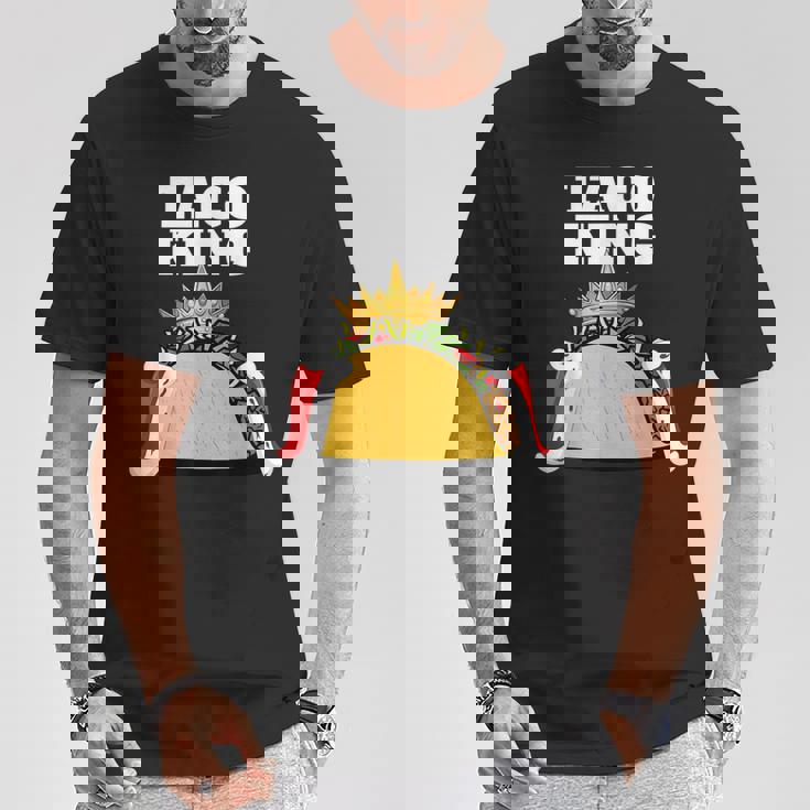 Taco King シャツ タコス愛好家用 Tシャツ 面白い贈り物