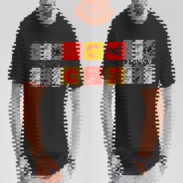 Take Down The Ccp 反共産主義者 中国 プロ アメリカ 愛国 Tシャツ 面白い贈り物