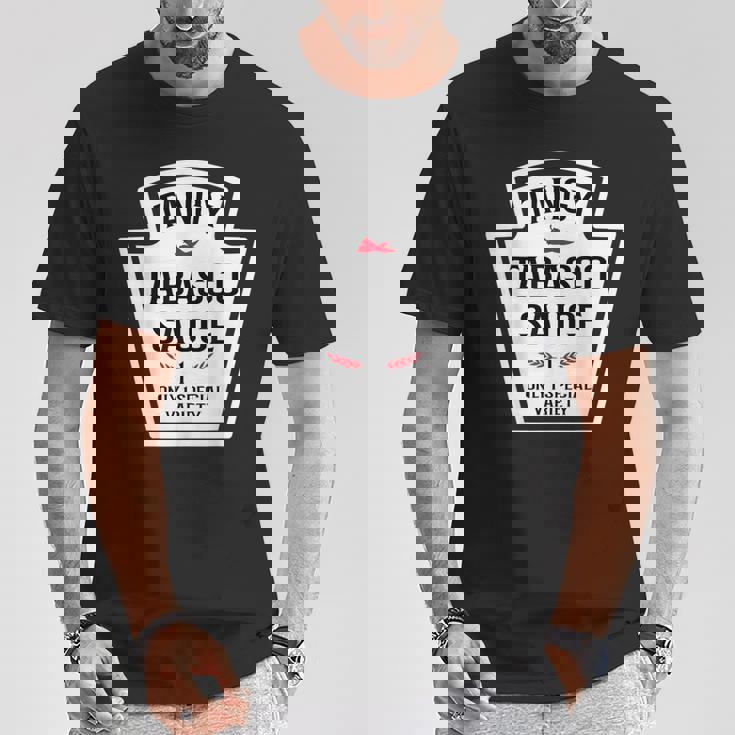 Tangy Tabasco ソースグループ 調味料ファミリーマッチング Tシャツ 面白い贈り物