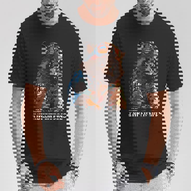 Tanuki Elite Forces No1 タヌキ精鋭部隊 漢字 動物 かわいい狸 たぬき おもしろ アニマル Tシャツ 面白い贈り物