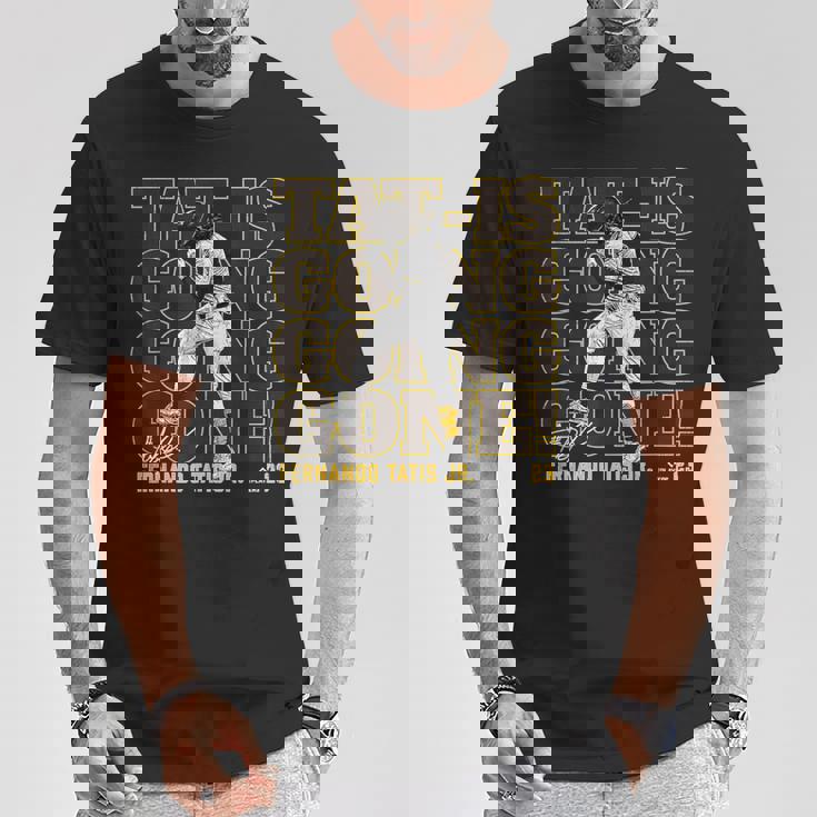 Tat-Is Going Going Gone Fernando Tatis Jran Diego Mlbpa Tシャツ 面白い贈り物