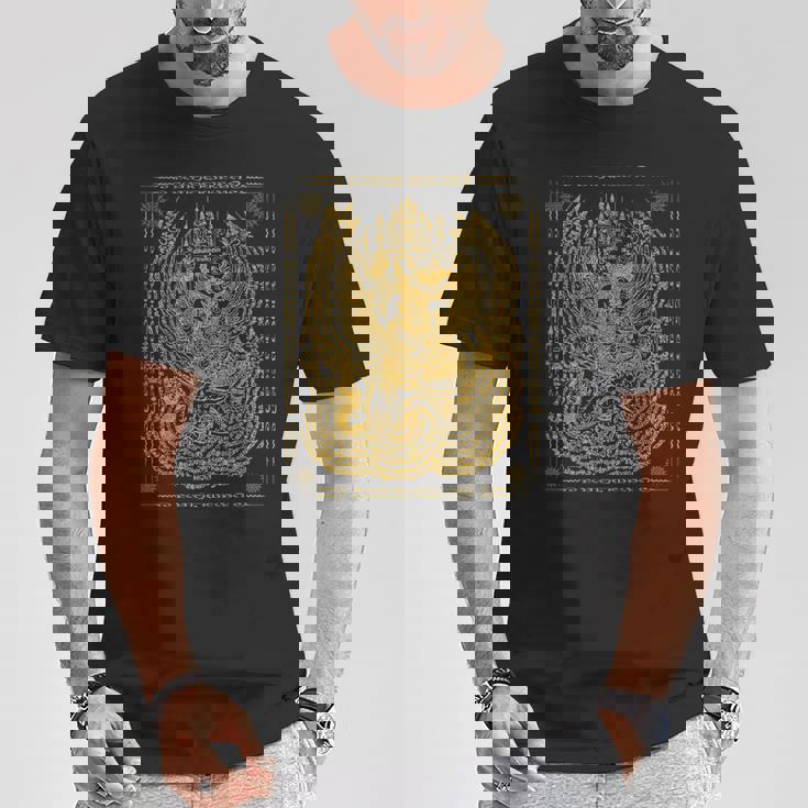 Thailandak Yant Tattoo Magical Thai Tattoos Thailand Tシャツ 面白い贈り物