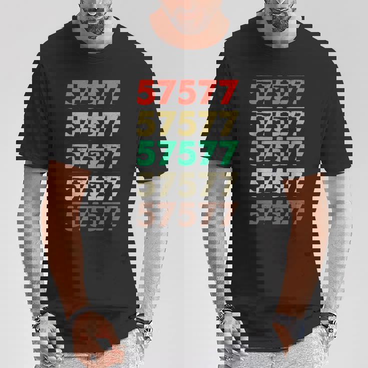 Thatays 57577 レトロジップコードtシャツ 57577 Tシャツ 面白い贈り物