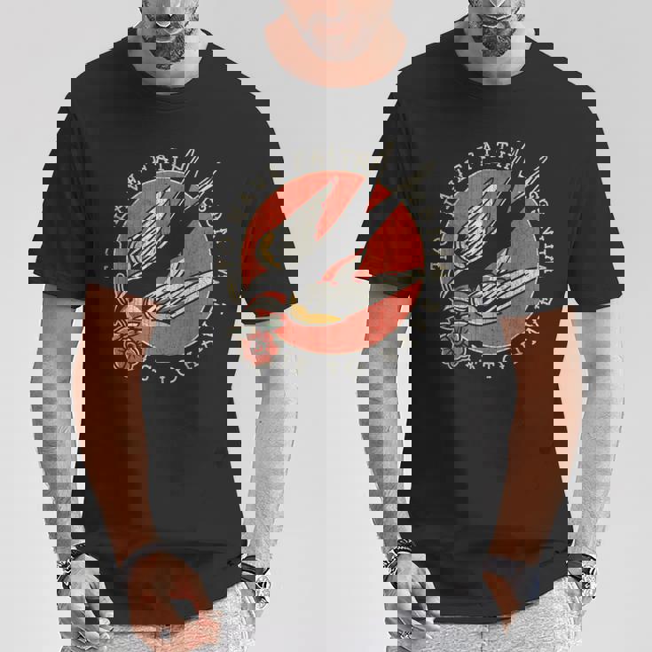 To Have Faith Is To Have Wings Oldchoolwallow Tattooスワロータトゥー Tシャツ 面白い贈り物