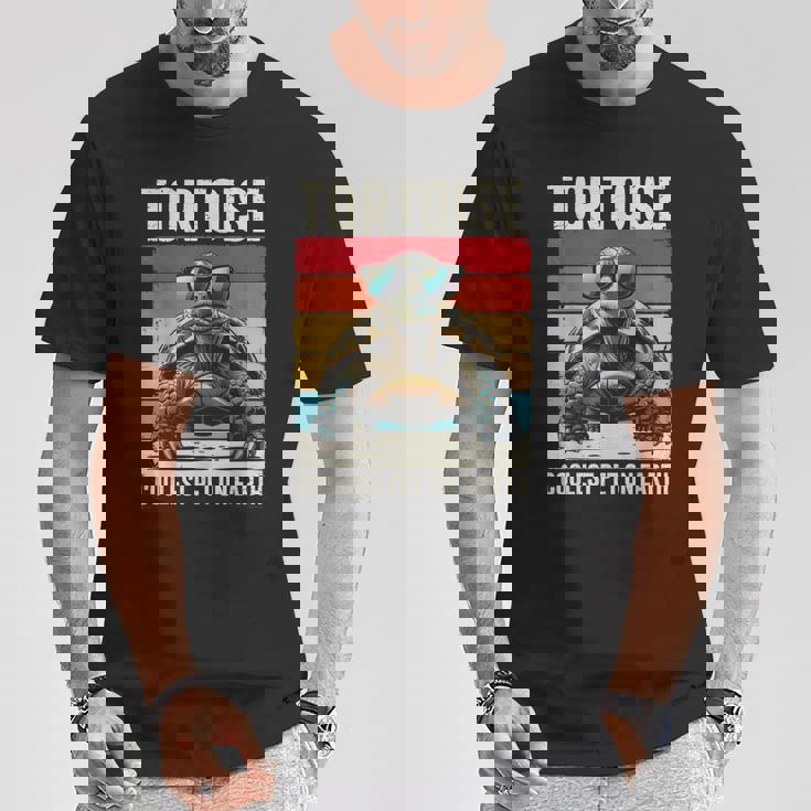 Tortoise 地球上で最もクールなペット、面白いカメ Tシャツ 面白い贈り物