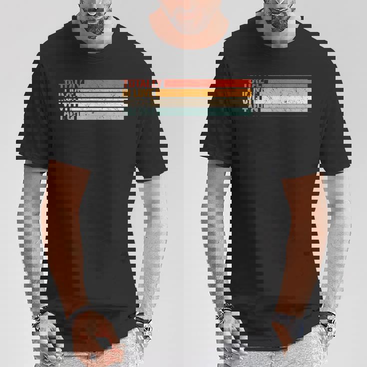 Totally In Love With Tai Chi レトロ マインドボディ ウェルネス 気功 Tシャツ 面白い贈り物