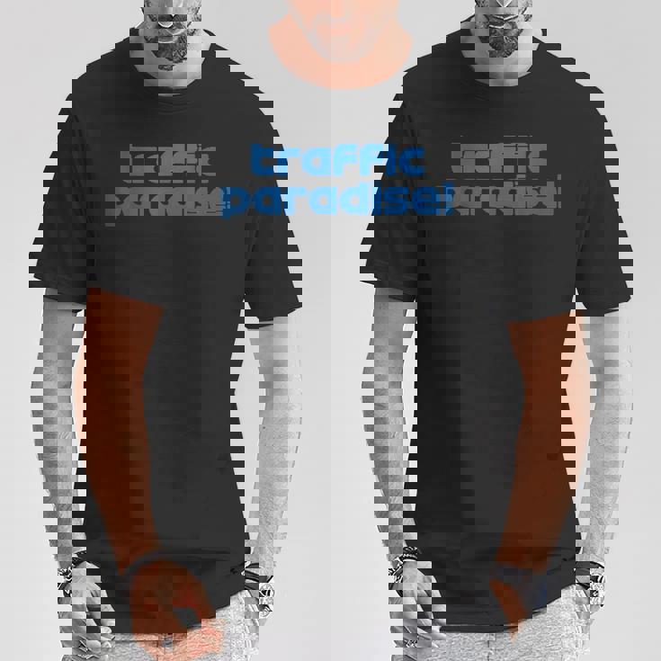 Traffic Paradise F1 Radio フォーミュラワン おもしろ ラジオ 角田 Yuki Tシャツ 面白い贈り物