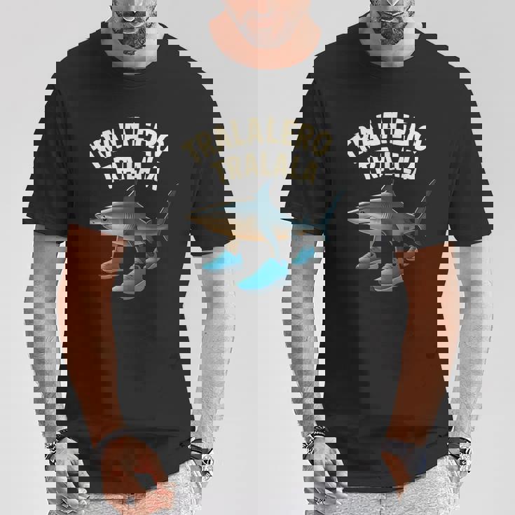 Tralalero Tralala イタリアンブレインロットミーム Tシャツ 面白い贈り物