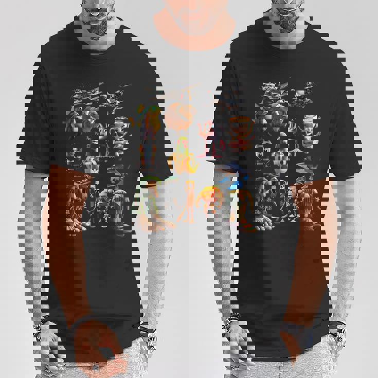 Tralalero トラララ ボンバルディーノ クロコディロ イタリアン ブレイン ミーム Tシャツ 面白い贈り物