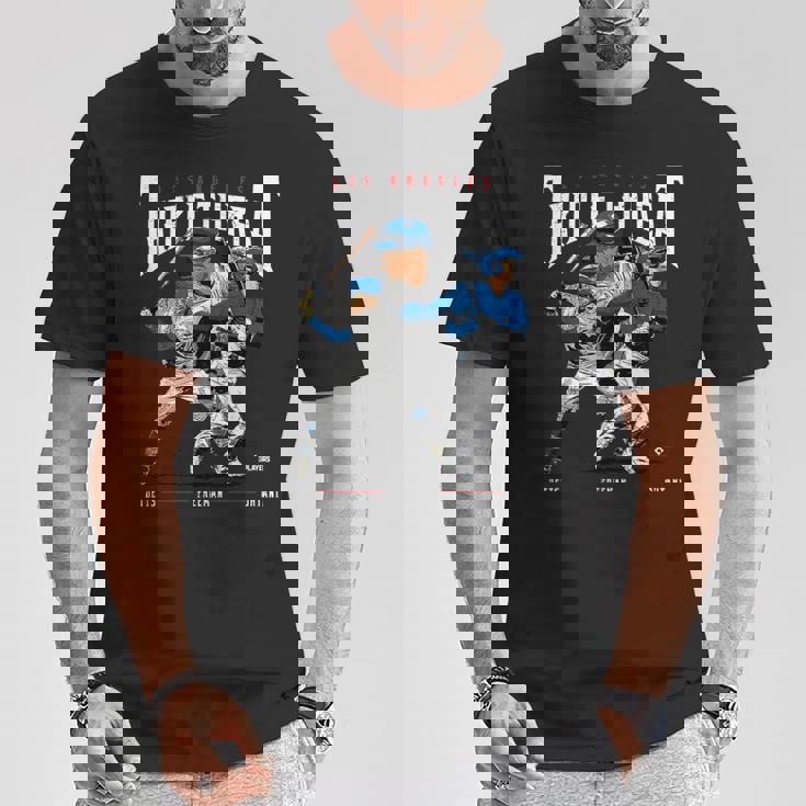 Triple Threat Ohtani Betts Freeman Los Angeles Mlbpa Tシャツ 面白い贈り物