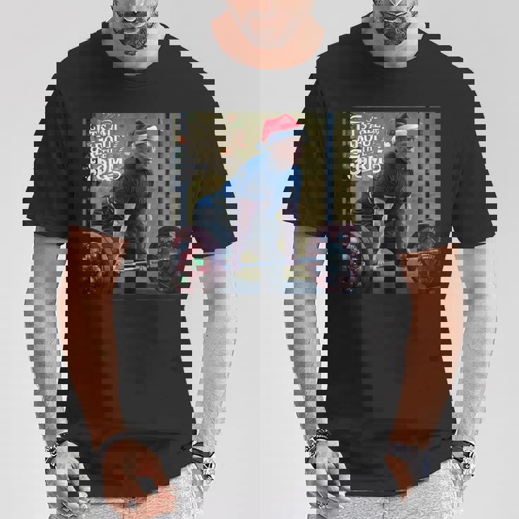 Trump Its All About The Form デッドリフティング ワークアウト クリスマス Tシャツ 面白い贈り物