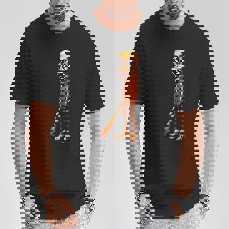 Tung Tung Tungahur-イタリアのブレインロットミーム Tシャツ 面白い贈り物