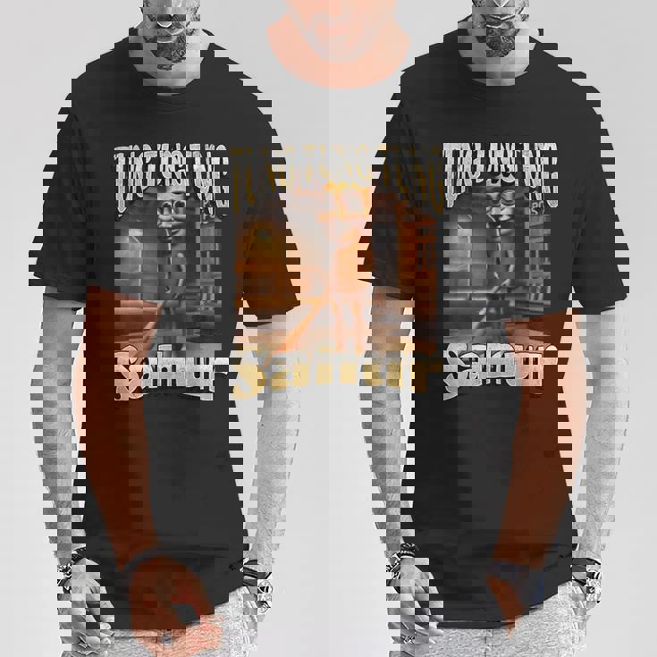 Tung Tungahur 面白いイタリアンブレインロットミームグラフィック Tシャツ 面白い贈り物