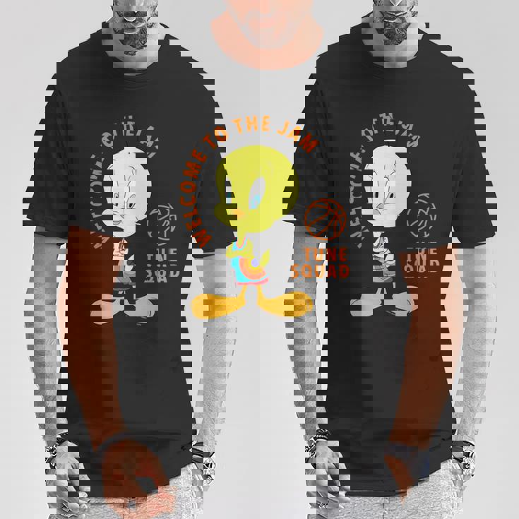 Tweety Welcome To The Jam Tシャツ 面白い贈り物