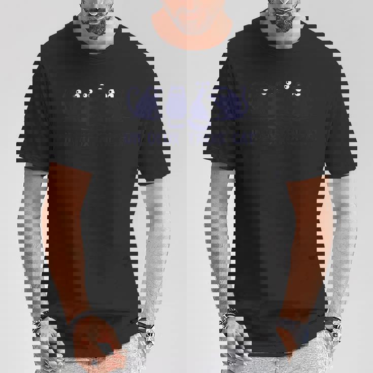 Un Deux Trois Cat フレンチキティ 恋人 愛らしい Tシャツ 面白い贈り物