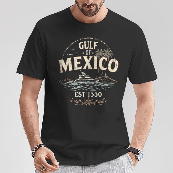Vacaciones Golfo Costa Playera México In Mangas Camiseta unisex Regalos divertidos