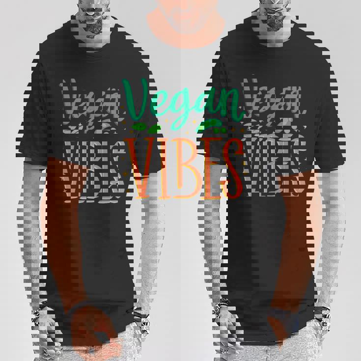 Veganibes 面白いヴィーガン主義 ベジタリアン 植物 ヴィーガン Tシャツ 面白い贈り物