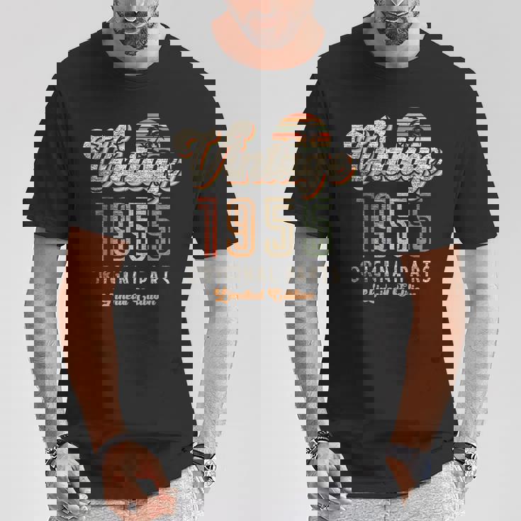 Vintage 1955年 限定版 誕生70周年記念パームス レトロ Tシャツ 面白い贈り物