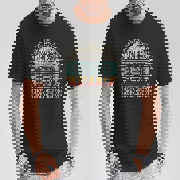 Vintage 1970For Retro 1970 Birthday Tシャツ 面白い贈り物