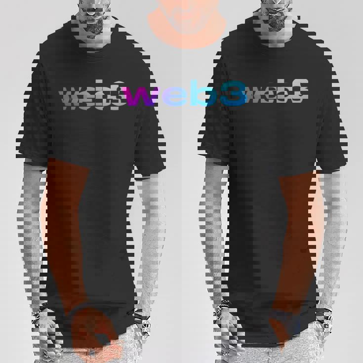 Web3 暗号ブロックチェーン オープンインターネットnftアート Tシャツ 面白い贈り物