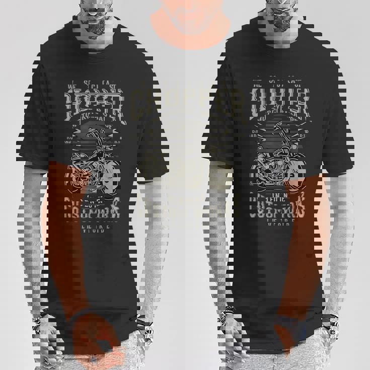 West Coast Chopper オートバイtシャツ Tシャツ 面白い贈り物