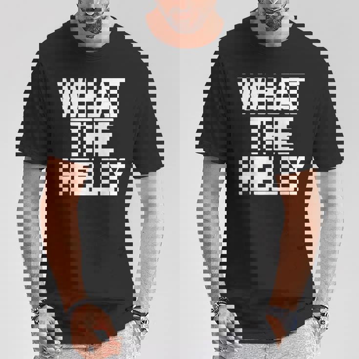 What Helly グラフィックtシャツ What Apparel Tシャツ 面白い贈り物