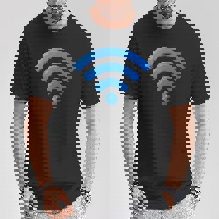 Wi Fiignal、Wi Fiシャツ、インターネット信号、インターネットwi-Fi Tシャツ 面白い贈り物