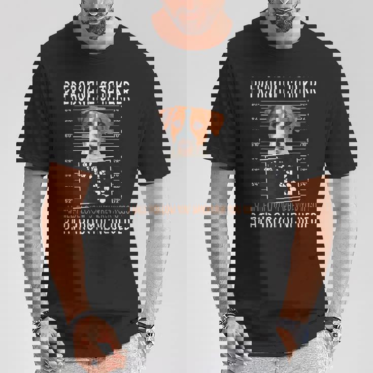 I Will Follow You Wherever You Go ジャック・ラッセル・テリア Tシャツ 面白い贈り物