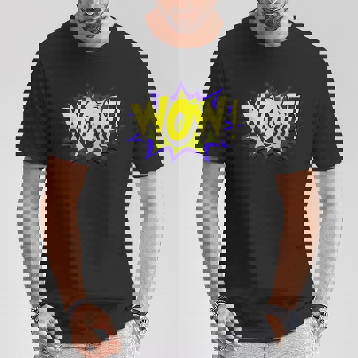 Wow Wow Dad Mom メンズ レディース ボーイズ ガールズ ファニーギフトtシャツ Tシャツ 面白い贈り物