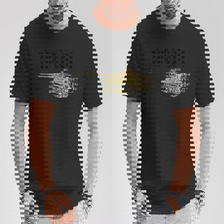 Ww2 ドイツタイガー1戦車 Pzkpfwi Tシャツ 面白い贈り物