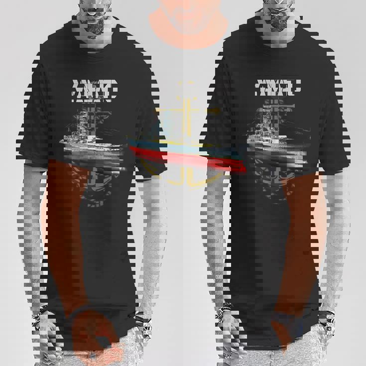 Ww2 軍艦日本大和戦艦 Tシャツ 面白い贈り物