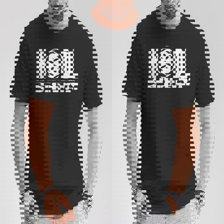 Xrp リップルコイン Hodlはxrp リップルクリプトホドラーです。 Tシャツ 面白い贈り物