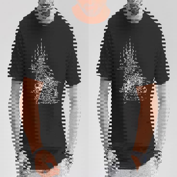 Yantraak Yant Diwali Hanuman 仏経 タイ タイ Tシャツ 面白い贈り物