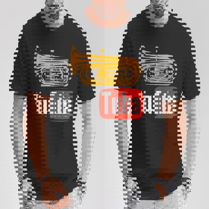 Youtuba おもしろ金管楽器 Tシャツ 面白い贈り物