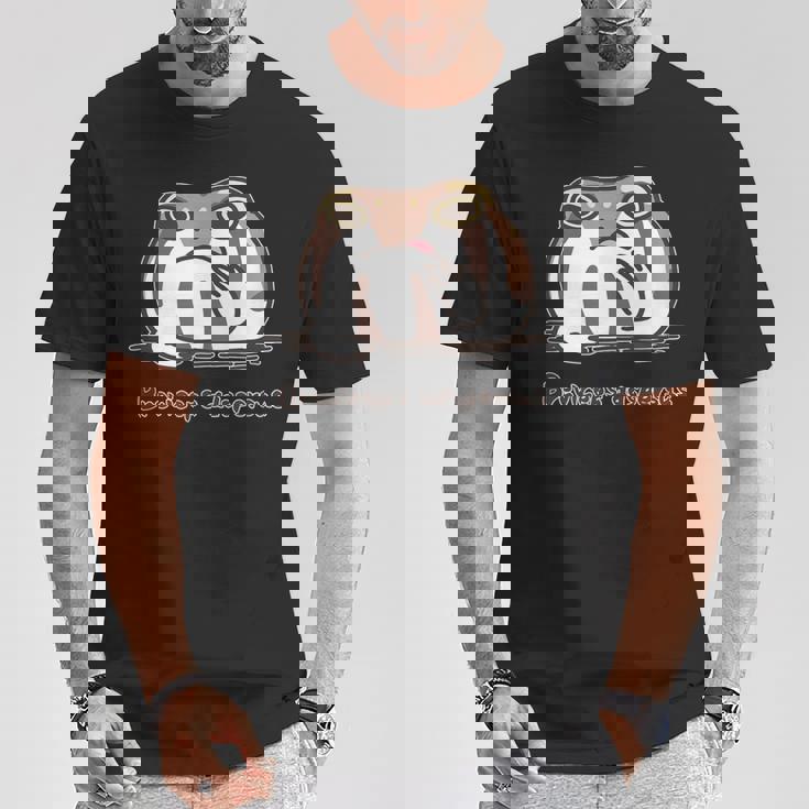 《Breviceps Adspersus》 アメフクラガエル カエル好き おもしろ ネタ プレセント Tシャツ 面白い贈り物