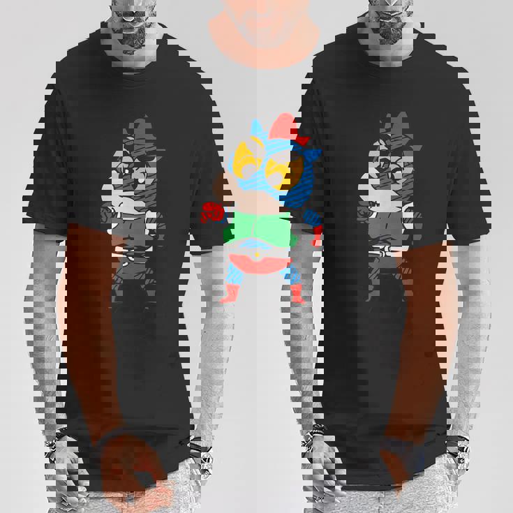 【まんが】クレヨンしんちゃん アクション仮面に変身！ Tシャツ 面白い贈り物