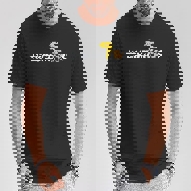 【テレビ東京公式】「テレ東ファン支局」開局1周年記念グッズ黒 Tシャツ 面白い贈り物