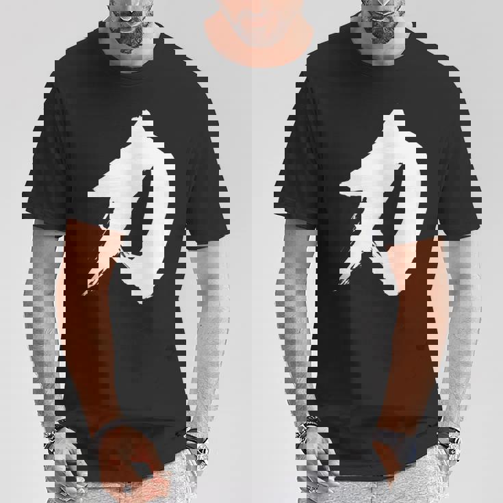 【力】一文字 漢字 日本語 毛筆 書道 筆文字 言葉 和柄 日本 かっこいい お土産 海外 おもしろ 面白い 文字入り Tシャツ 面白い贈り物