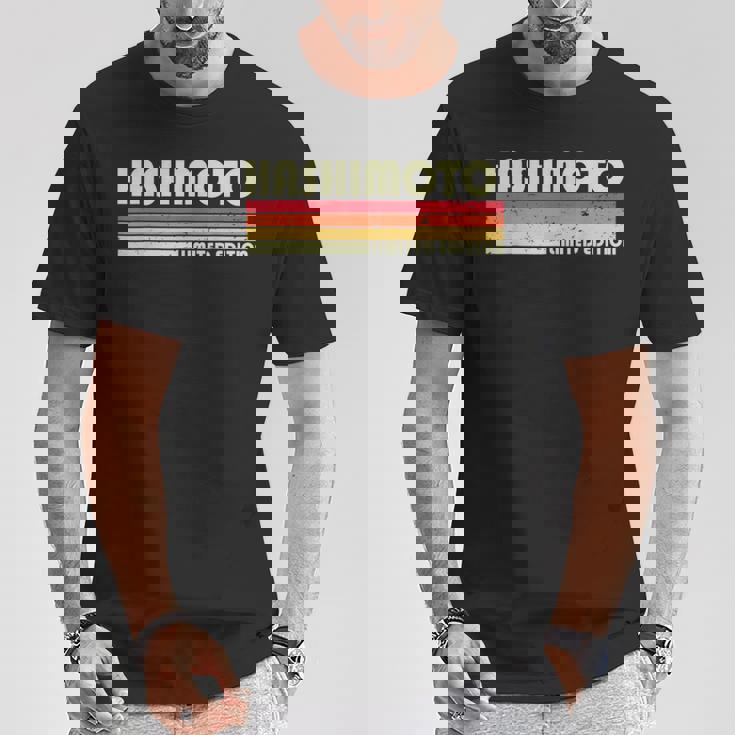 【橋本 橋元 はしもと】名前 名字 家族お揃い ギャグ ネタ ウケ狙い 贈り物 ギフト 面白い おもしろ Tシャツ 面白い贈り物