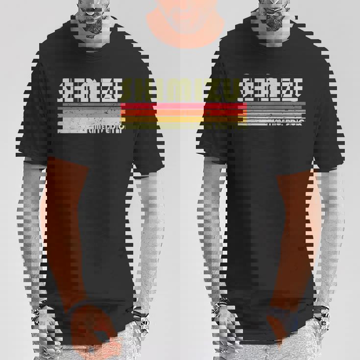 【清水 しみず】名前 名字 家族お揃い ギャグ ネタ ウケ狙い 贈り物 ギフト 面白い おもしろ Tシャツ 面白い贈り物