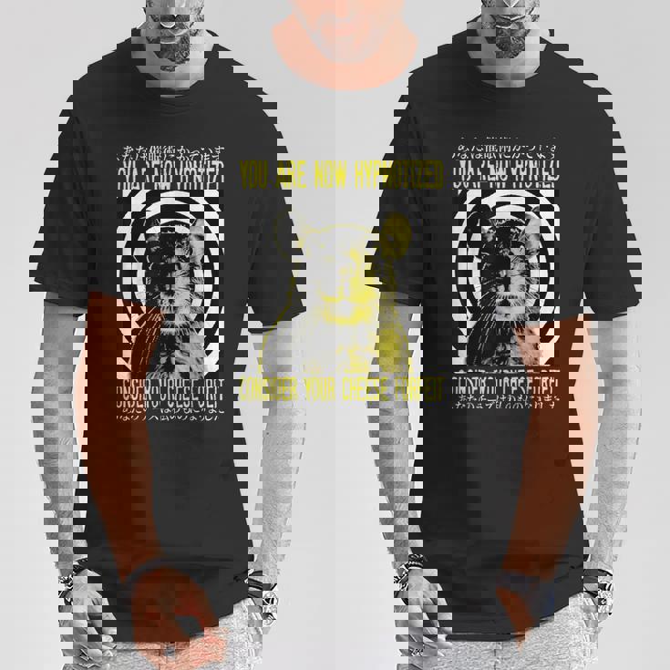 あなたは今、催眠術をかけられた日本ネズミです。 Tシャツ 面白い贈り物